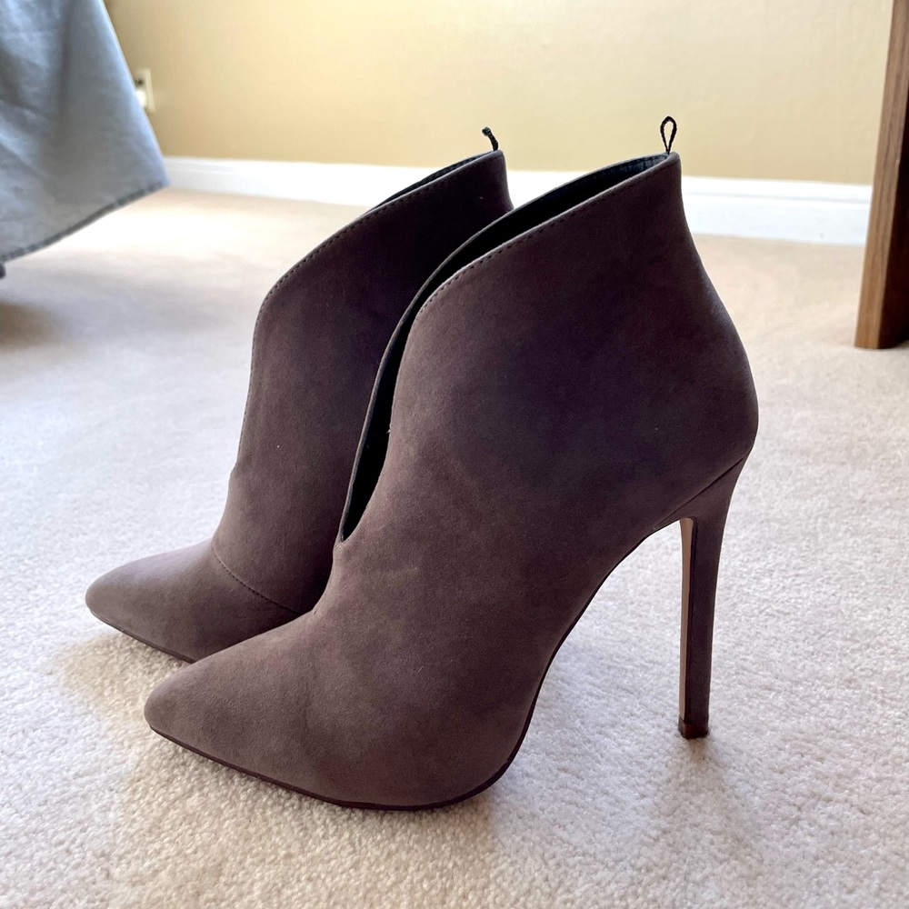 Stiletto heeled booties